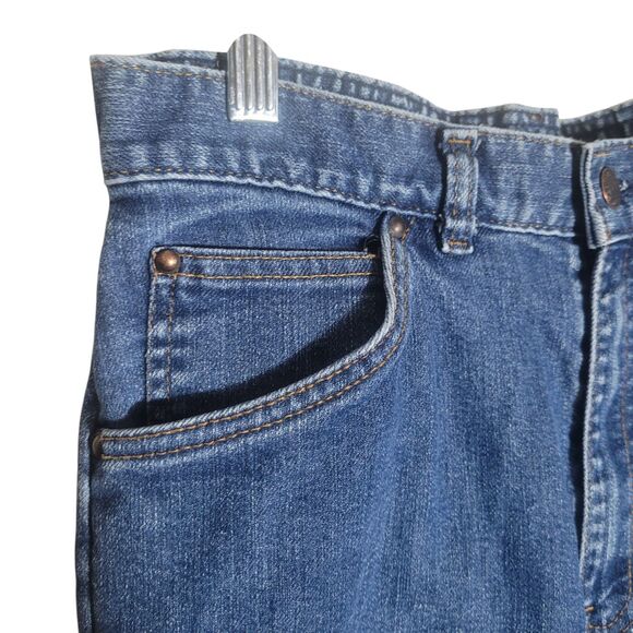 Levi's Orange Tab Jeans Straight Leg Women's 27 Waist Blue Denim Vintage Relaxed - Picture 5 of 11